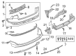 Diagram for Audi e-tron S Bumper Cover - 4KE-807-067-GRU