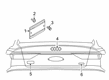 Diagram for Audi e-tron Quattro Emblem - 4KE-853-742-3Q7