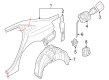 Diagram for Audi RS3 Fuel Door - 8Y5-809-907-GRU