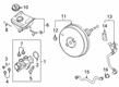 Diagram for Audi RS Q8 Brake Master Cylinder Repair Kit - 4M8-611-021-REP