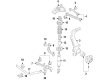 Diagram for Audi Sway Bar Link Bushing - 8K0-411-327-A