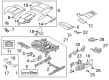 Diagram for Audi Occupant Detection Sensor - 8W0-898-522-N-KGN