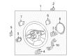 Diagram for Audi Q7 Steering Wheel - 4E0-419-091-CL-WVH