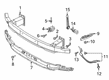 Diagram for Audi S7 Sportback Bumper - 4K0-807-109-A