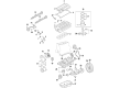 Diagram for Audi Timing Belt Idler Pulley - 06D-109-244-E
