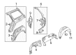 Diagram for Audi Allroad Quattro Wheelhouse - 4Z7-810-172
