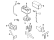 Diagram for Audi Battery Cable - 1J0-971-243-B
