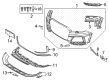 Diagram for Audi SQ7 Bumper - 4M0-807-065-AA-GRU
