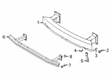 Diagram for Audi Q8 e-tron Sportback Bumper - 4KE-807-109-B