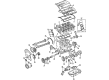Diagram for Audi Oil Pan Baffle - 050-103-623