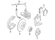 Diagram for Audi Allroad Quattro ABS Sensor - 4Z7-927-807-E