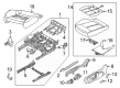 Diagram for Audi Q6 e-tron Seat Cushion - 85H-898-522-A