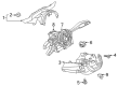 Diagram for Audi SQ7 Turn Signal Switch - 4N0-907-129-NS
