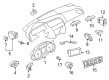 Diagram for Audi A5 Quattro Tachometer - 8T0-920-983-A