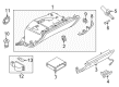 Diagram for Audi Glove Box - 4H1-880-302-D-24A