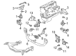 Diagram for Audi A4 Engine Mount - 8D0-399-107-T