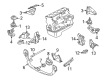 Diagram for Audi 80 Quattro Engine Mount - 8D0-199-339-P
