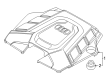 Diagram for Audi SQ8 Engine Cover - 4M0-133-849-AC