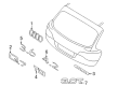 Diagram for Audi Q7 Emblem - 4L0-853-743-E-2ZZ