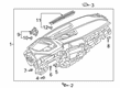 Diagram for Audi e-tron S Grille - 4KL-819-635-6PS