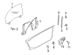 Diagram for Audi Window Run - 420-837-933