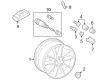 Diagram for Audi SQ8 e-tron TPMS Sensor - 5Q0-907-275-F