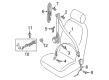 Diagram for Audi S3 Seat Belt - 8V5-857-705-H-V04