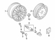Diagram for Audi S8 Spare Wheel - 4N0-601-025-AH