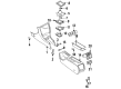 Diagram for Audi 100 Quattro Shift Linkage Boot - 4A0-711-110-N-9UB