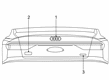 Diagram for Audi Q3 Emblem - 8X0-853-742-A-2ZZ