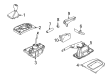 Diagram for Audi S4 Shift Linkage Boot - 8E0-863-278-CK-1JM