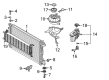 Diagram for Audi Q5 PHEV Radiator Support - 80A-805-202