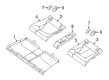 Diagram for Audi A3 Quattro Cup Holder - 8V7-885-995-A-SC3