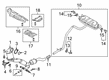 Diagram for Audi Q3 Exhaust Pipe - 83A-253-181-Q