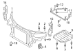 Diagram for Audi Radiator Support - 8J8-802-017-F