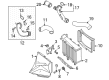 Diagram for Audi SQ7 Coolant Reservoir Hose - 0P2-145-405-A