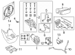 Diagram for Audi Suspension Control Module - 4M8-907-777-CA