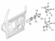 Diagram for Audi Door Hinge - 8X4-833-403-A