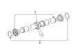 Diagram for Audi SQ5 Drive Shaft - 8R0-521-101-Q