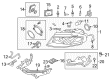 Diagram for Audi S4 Lighting Control Module - 8K0-907-472-A