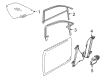 Diagram for Audi Window Run - 4E0-837-440-L