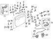 Diagram for Audi S4 Door Check - 8K0-837-249-D