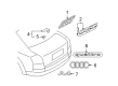 Diagram for Audi RS4 Emblem - 8D9-853-740-2ZZ