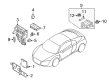 Diagram for Audi Starter Relay - 1H5-951-253