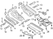 Diagram for Audi A4 Quattro Front Cross-Member - 8K0-805-273-A