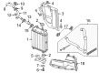 Diagram for Audi RS5 Radiator Support - 8K0-121-259