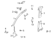 Diagram for Audi A6 Quattro Pillar Panels - 4B5-867-232-2PL