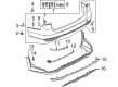 Diagram for Audi A6 allroad Bumper - 4K9-807-417-GRU
