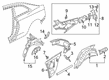 Diagram for Audi A5 Quattro Wheelhouse - 8W6-809-410-TA