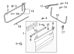 Diagram for Audi RS5 Door Moldings - 8F0-853-284-B-1L1